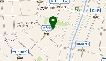 リビングパーク笹目南町第1の地図画像
