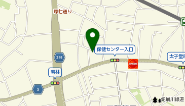 リビングパーク若林第1の地図画像