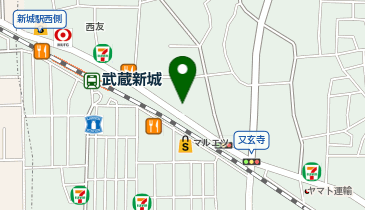 リビングパーク武蔵新城駅前第2の地図画像