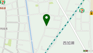 リビングパーク川崎西加瀬第1の地図画像
