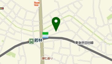 リビングパーク若林第3の地図画像