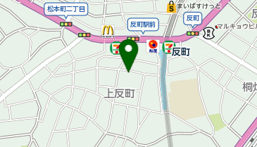 リビングパーク横浜上反町第1の地図画像