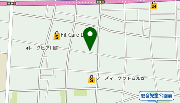 リビングパーク観音1の地図画像