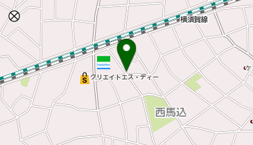 リビングパーク西馬込1の地図画像