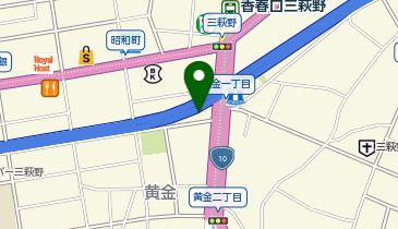 ダイイチパーク三萩野の地図画像