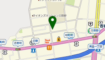 ダイイチパーク昭和町の地図画像