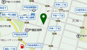 ダイイチパーク千防1丁目の地図画像