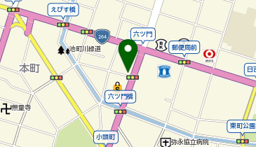 ダイイチパーク六ツ門の地図画像