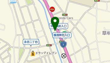 ダイイチパーク草牟田の地図画像