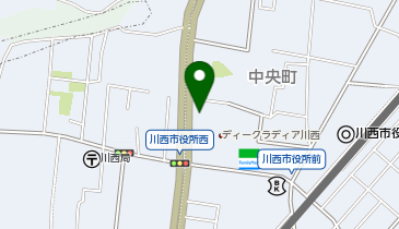 ダイイチパーク川西中央2の地図画像