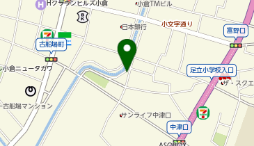 ダイイチパーク中津一丁目3の地図画像