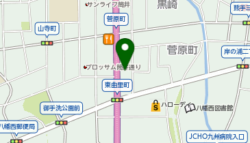 ダイイチパーク東曲里町の地図画像