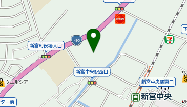 ダイイチパークアーバンモール新宮中央の地図画像