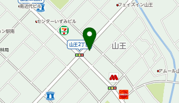 ダイイチパーク山王二丁目1の地図画像