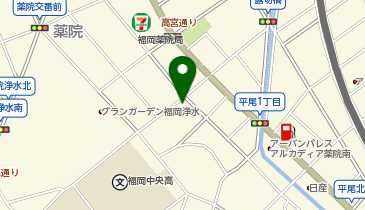 ダイイチパーク平尾三丁目の地図画像