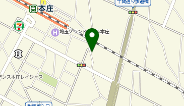 埼玉グランドホテル本庄 第4駐車場の地図画像