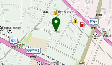 AZパーク24天王寺町北3丁目の地図画像