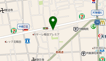 AZパーク24浮田2丁目の地図画像