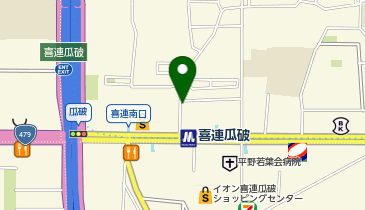 AZパーク24喜連2丁目の地図画像