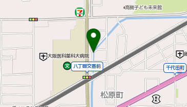 AZパーク24八丁畷町の地図画像