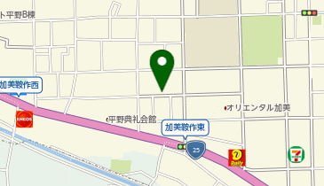 AZパーク24加美鞍作の地図画像