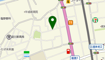 AZパーク24新高4丁目の地図画像