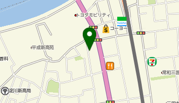 AZパーク24新高4丁目第2の地図画像