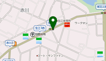 AZパーク24生江3丁目の地図画像