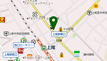 アシストパーク上尾第1駐車場の地図画像