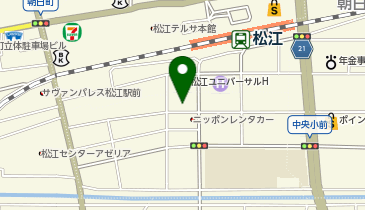 Dパーク24駅南パーキングの地図画像