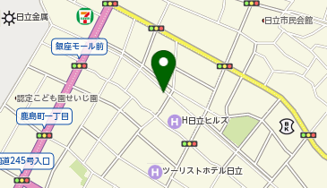 フクちゃんパーク 日立鹿島町の地図画像