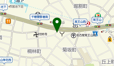 アイビーパーク覚王山西の地図画像