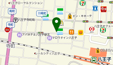 パークテラス八王子三崎町の地図画像