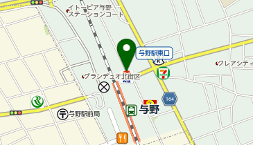 パークテラス&alpha;与野駅前の地図画像