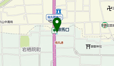 キョウリンク 烏丸鞍馬口パーキングの地図画像