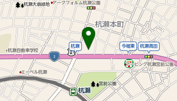 キョウリンク 杭瀬本町1丁目パーキングの地図画像