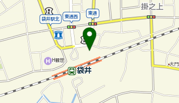 フラットパーキング袋井駅前の地図画像