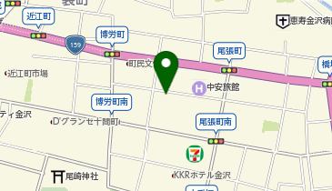 パークステーション尾張町1丁目の地図画像