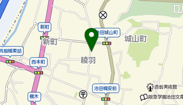 パーク・ワン綾羽の地図画像