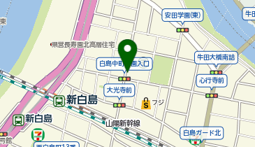 Beパーク白島中町第1の地図画像