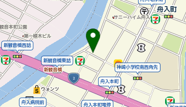 YOU2パーク舟入中町5の地図画像
