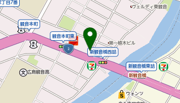 YOU2パーク観音本町4の地図画像