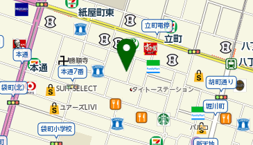 シロモトパーク立町の地図画像