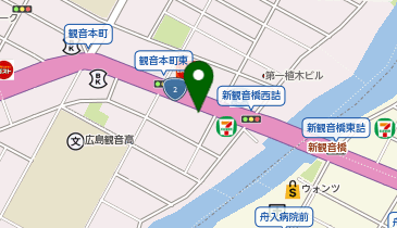 YOU2パーク観音本町5の地図画像