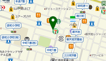 とまとパーク袋町の地図画像