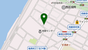 福島町二丁目パーキングの地図画像