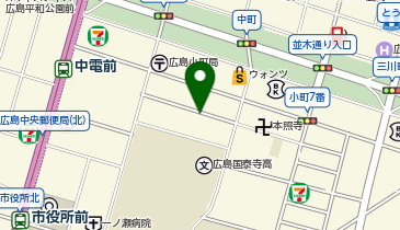 Yパーク小町の地図画像