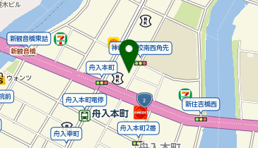 ふないりパーキングの地図画像