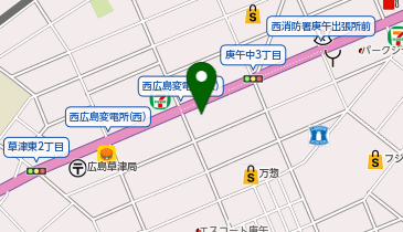 KAZパーキング庚午の地図画像