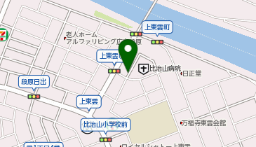モンパーク上東雲町の地図画像